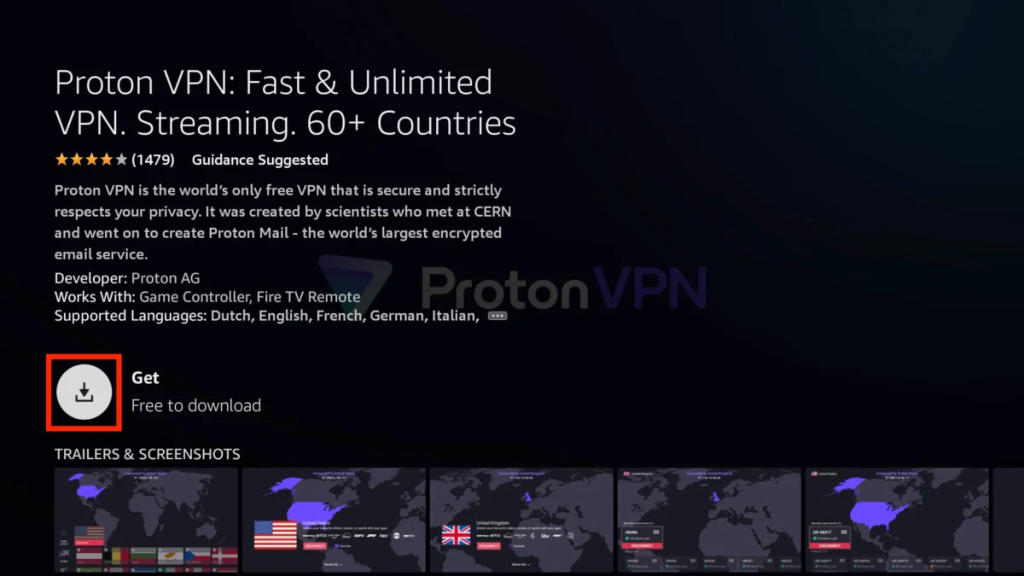 Download Free VPN for Firestick