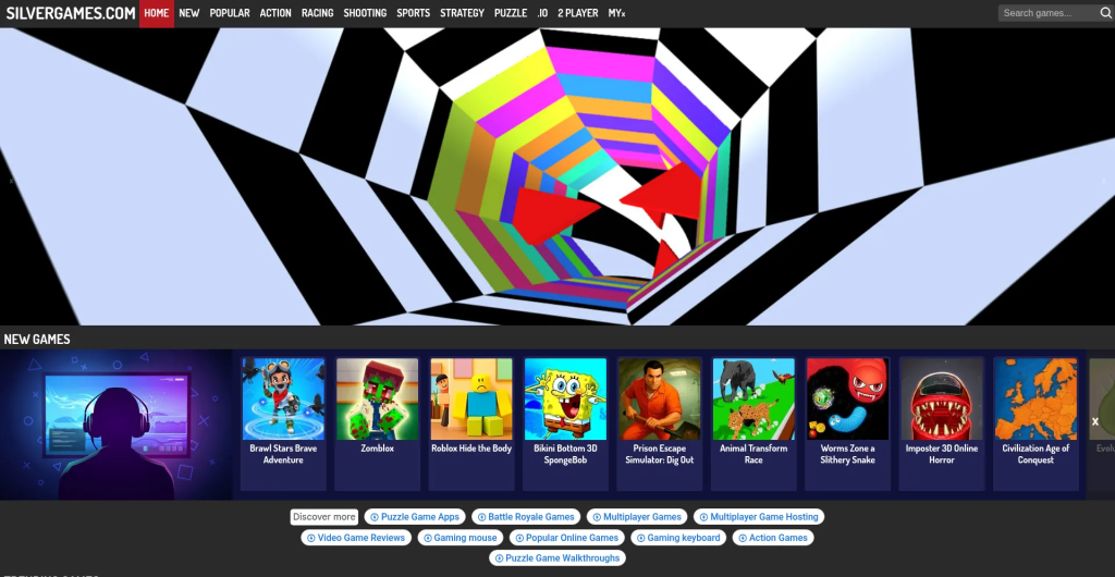 Tunnel Rush on Slivergames