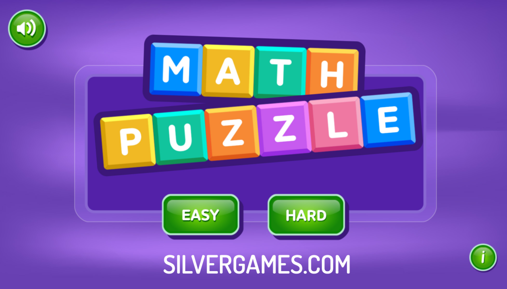 Math Puzzle on Silvergames