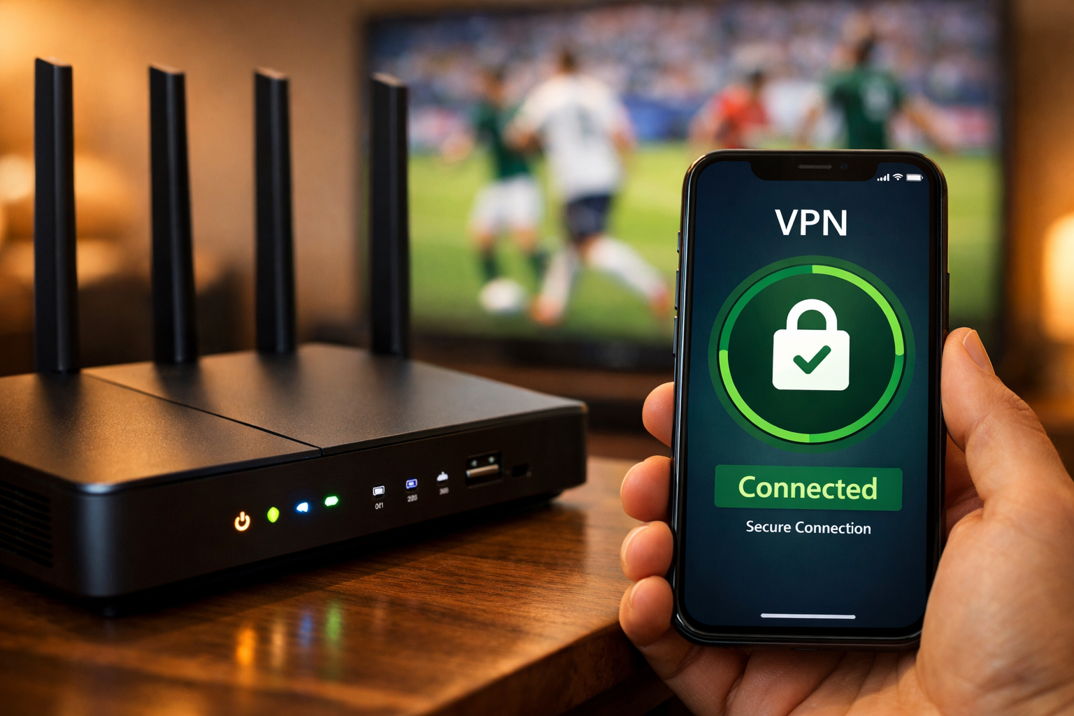 Stream AFCON with VPN