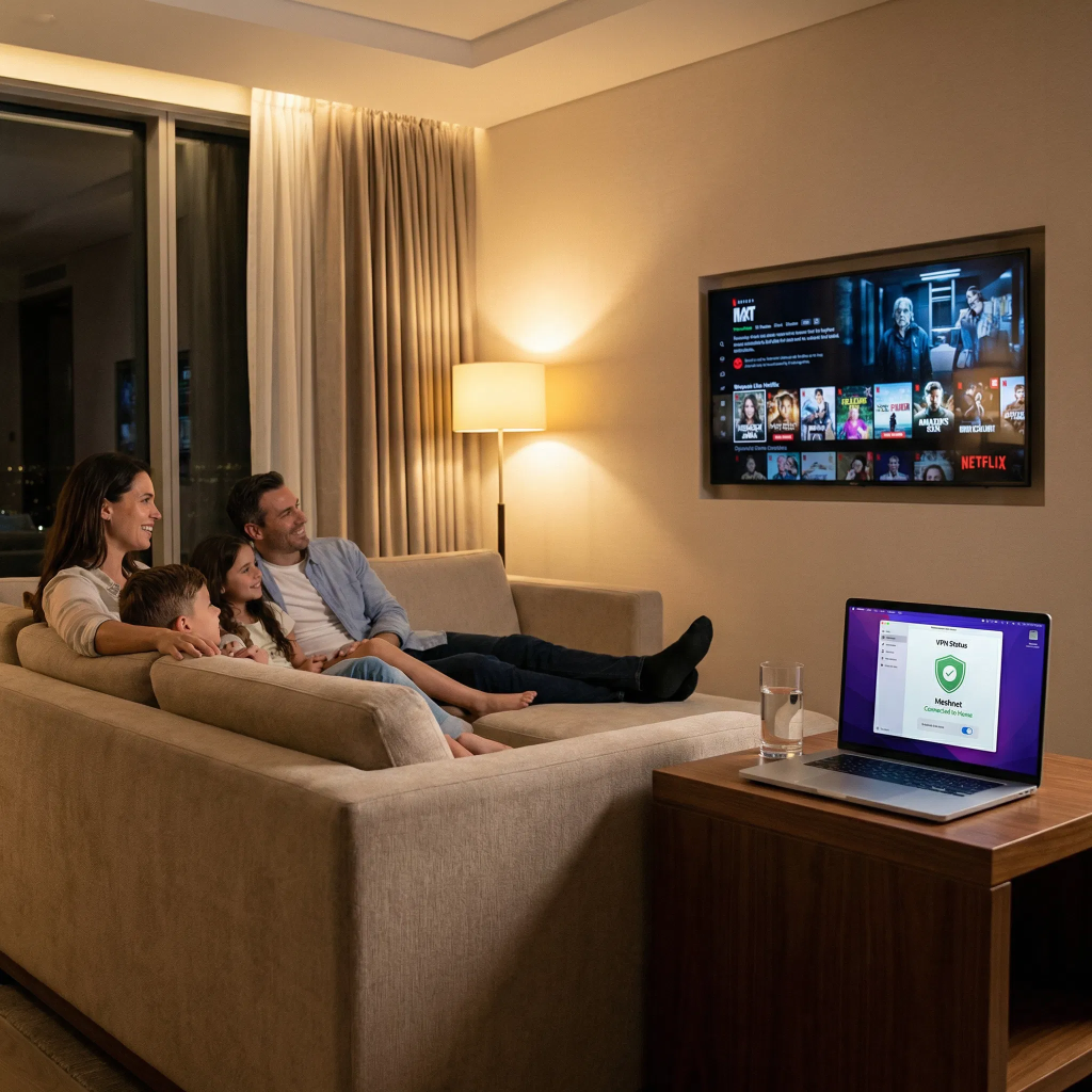 Meshnet VPN for Netflix VPN blocking