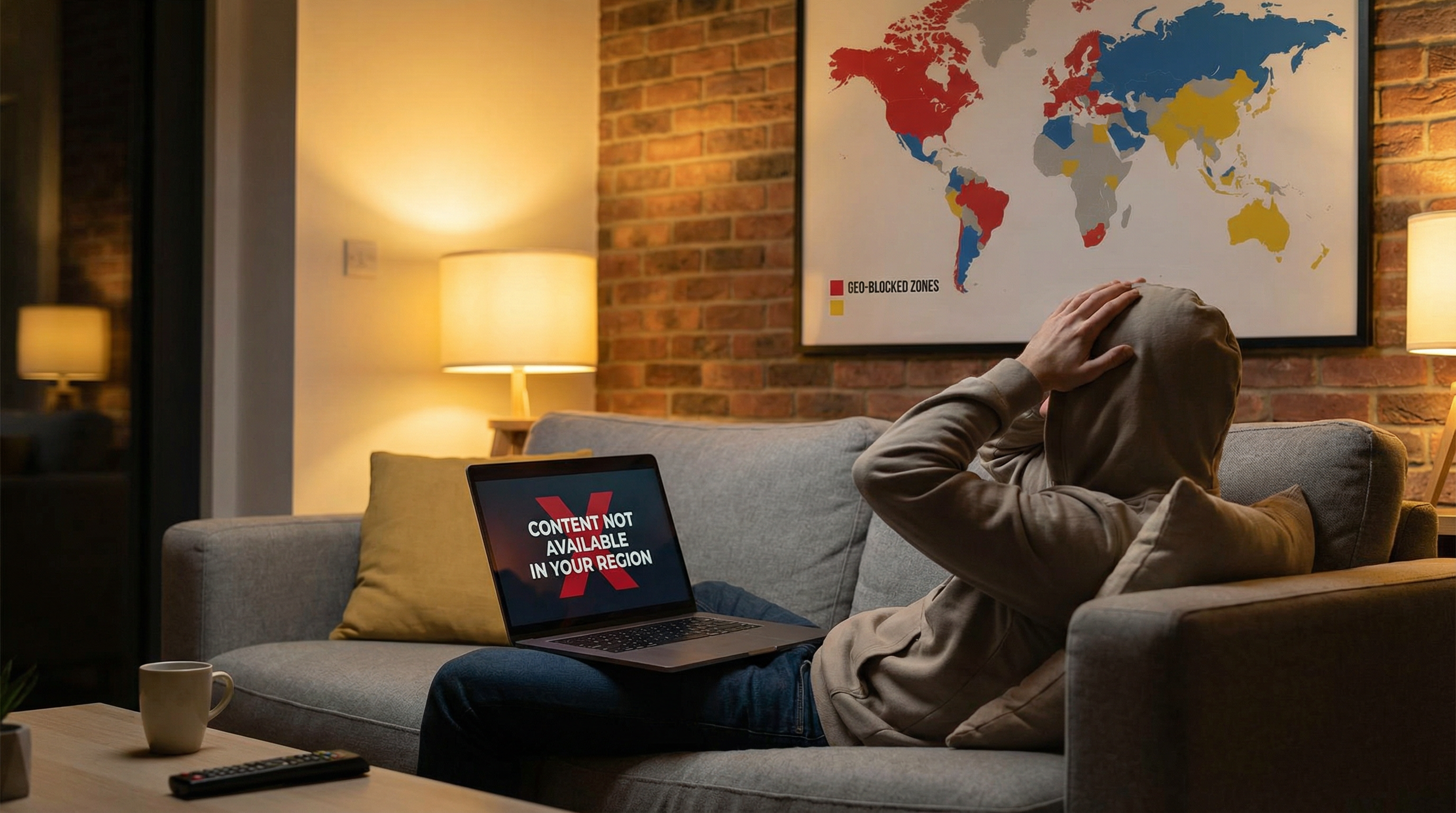 Geo-restriction on DAZN