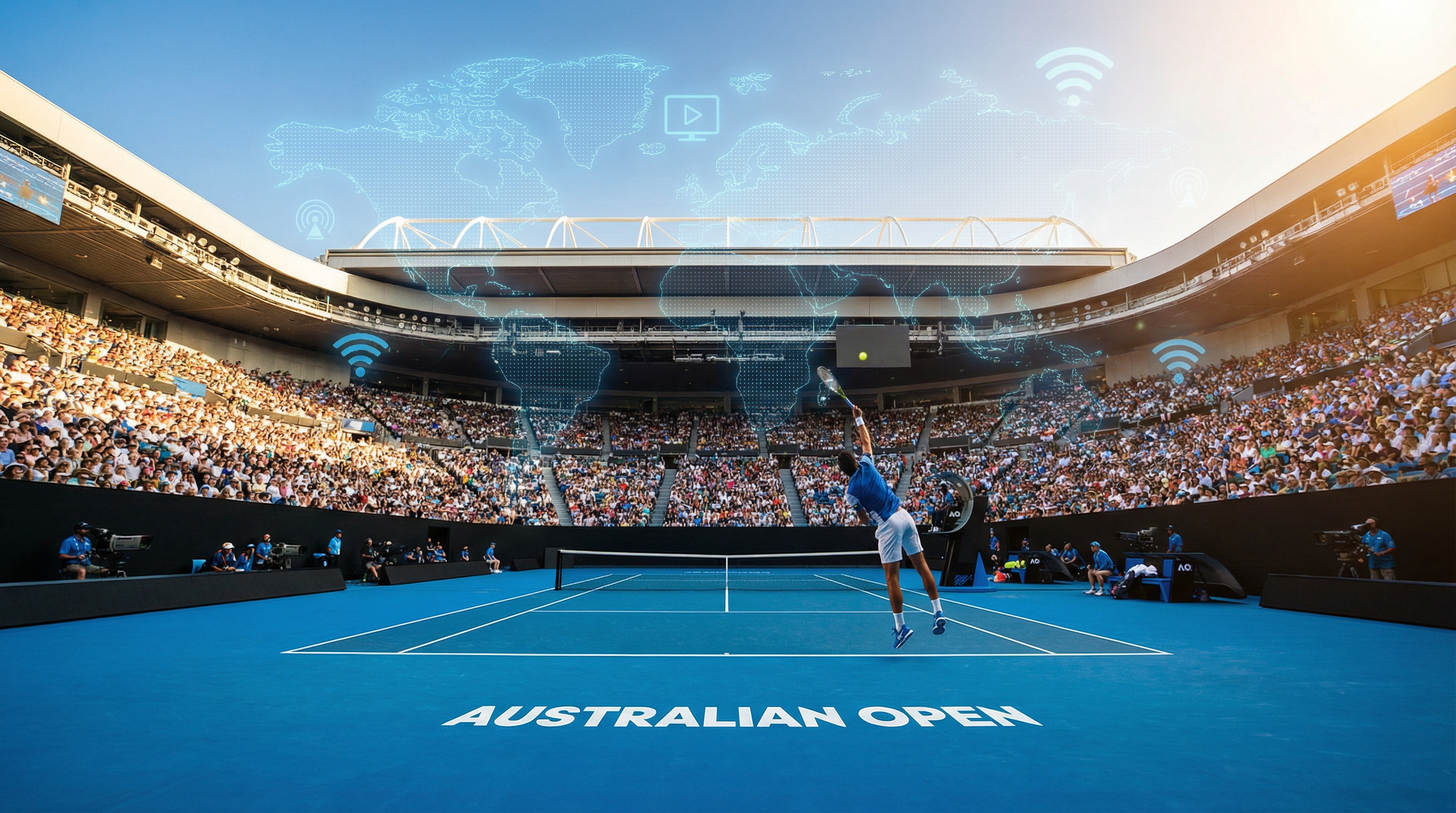 where to watch australian open