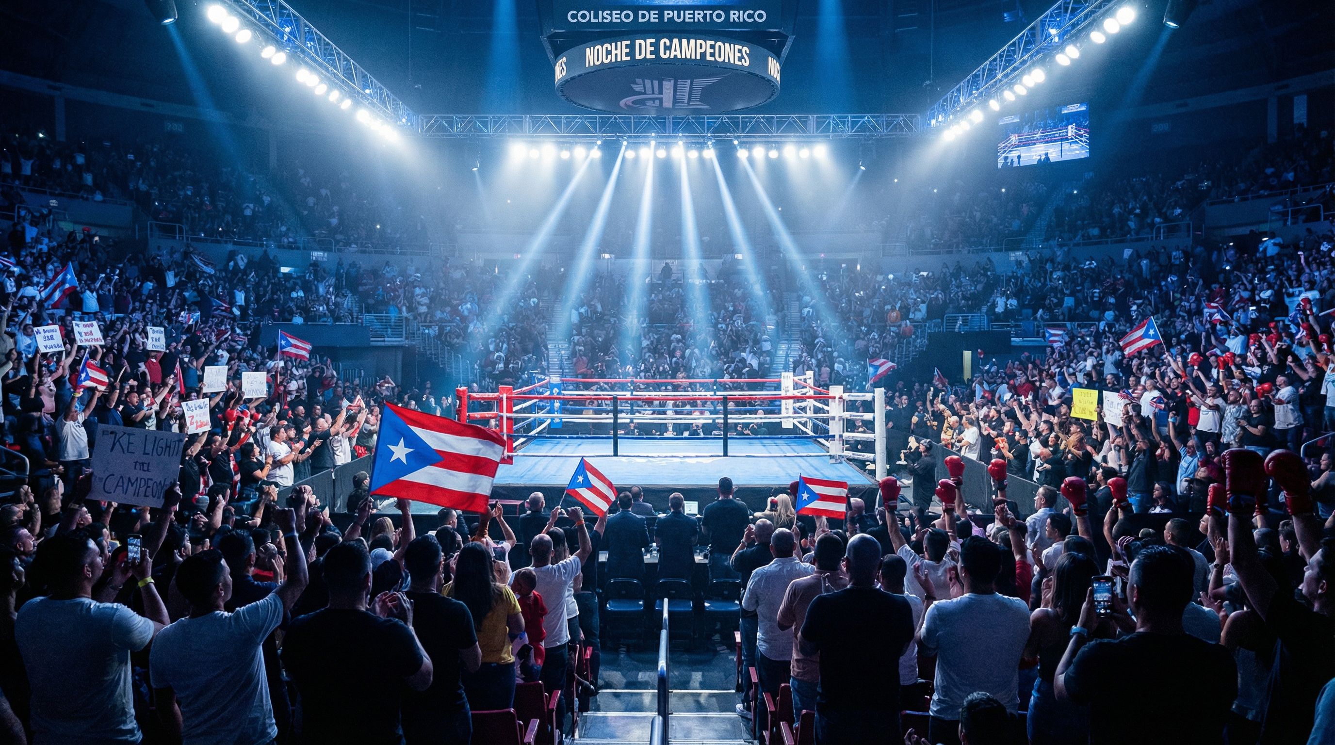 Boxing Ring Atmosphere