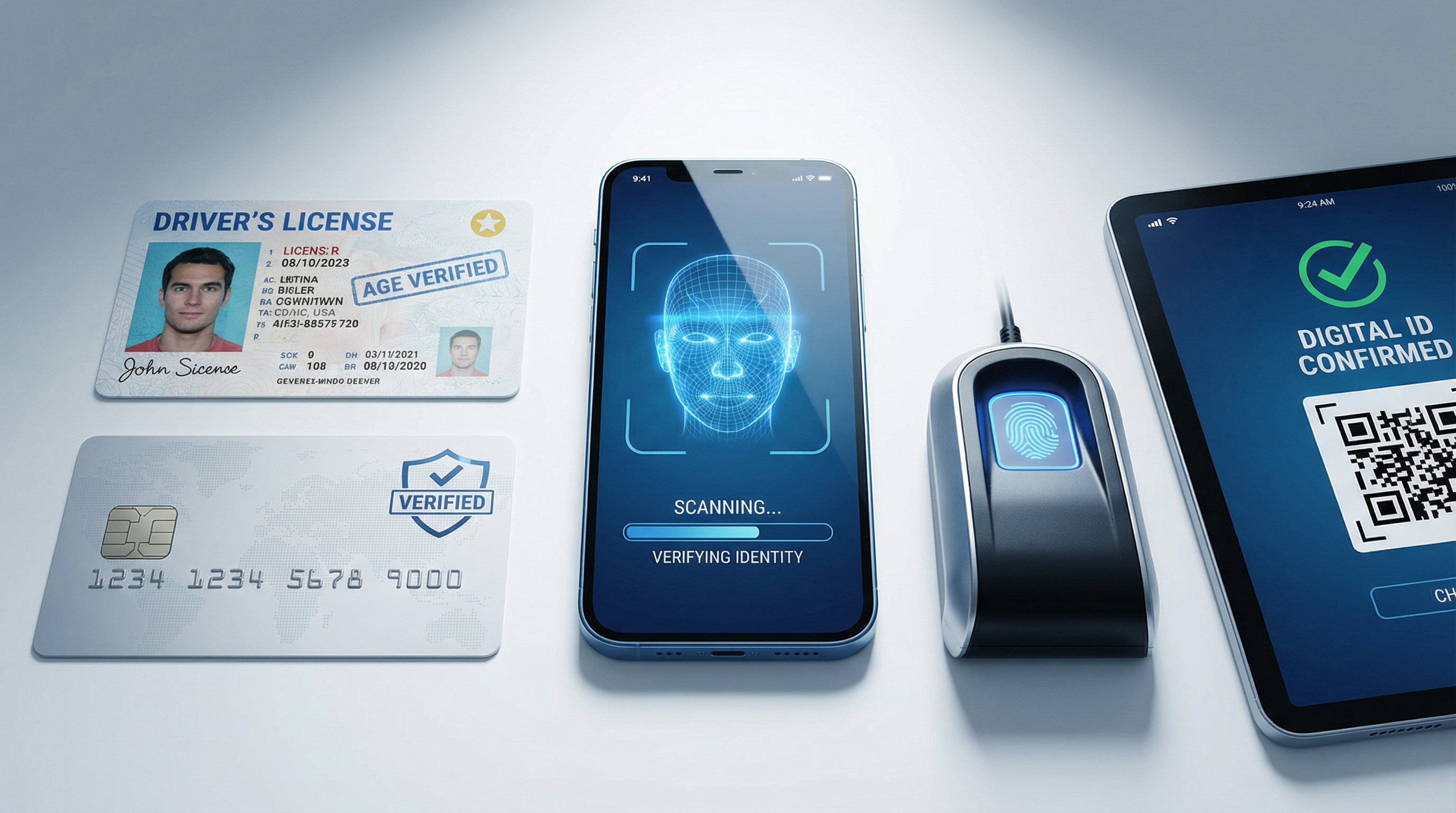 different age verification methods.