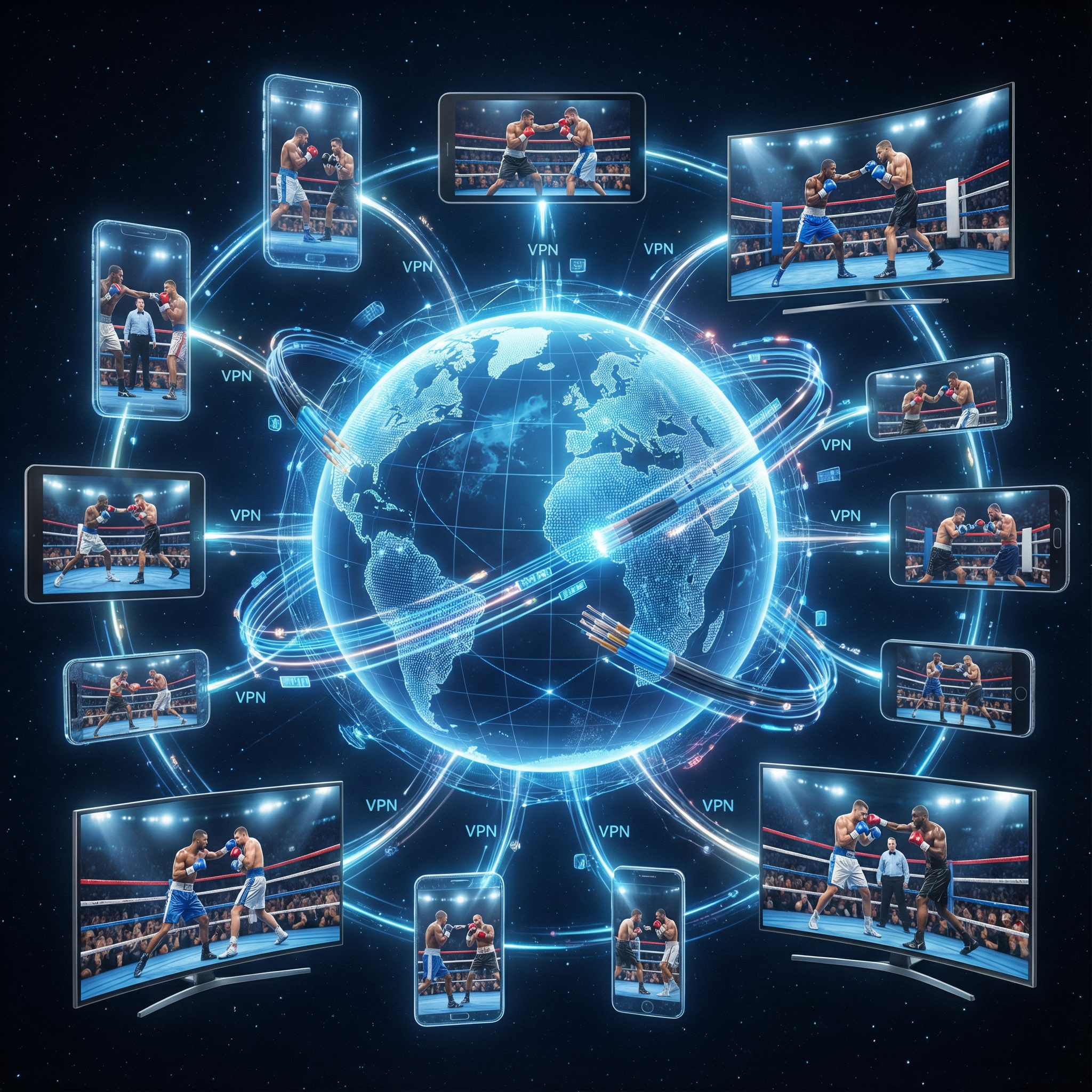 Global streaming access concept