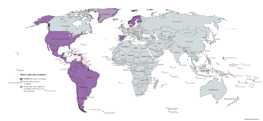 where is HBOMAX available